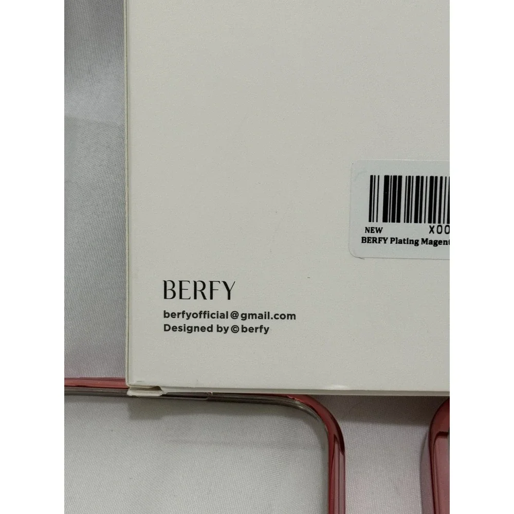 BERFY Magnetic for iPhone 16 Pro Case  Pink Compatible‎ With MagSafe